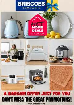 Preview of catalogue Catalogue from shop Briscoes valid 16 Feb 2026