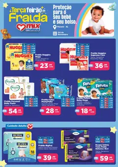 Pré-Visualização do folheto "Ofertas Terça da Fralda" da loja Mateus válido a partir de 04/11/2025