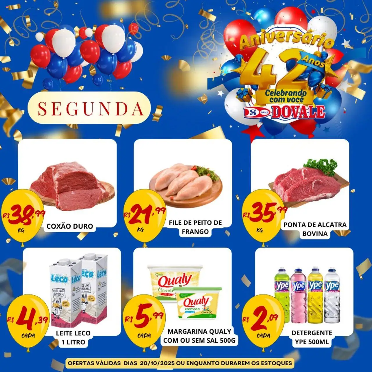 Dovale folheto "Ofertas do Dia" válido a partir de 20/10/2025 - número de página 1
