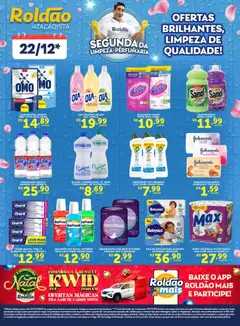 Pré-Visualização do folheto "Ofertas Segunda da Limpeza e Perfumaria" da loja Roldão válido a partir de 22/12/2025