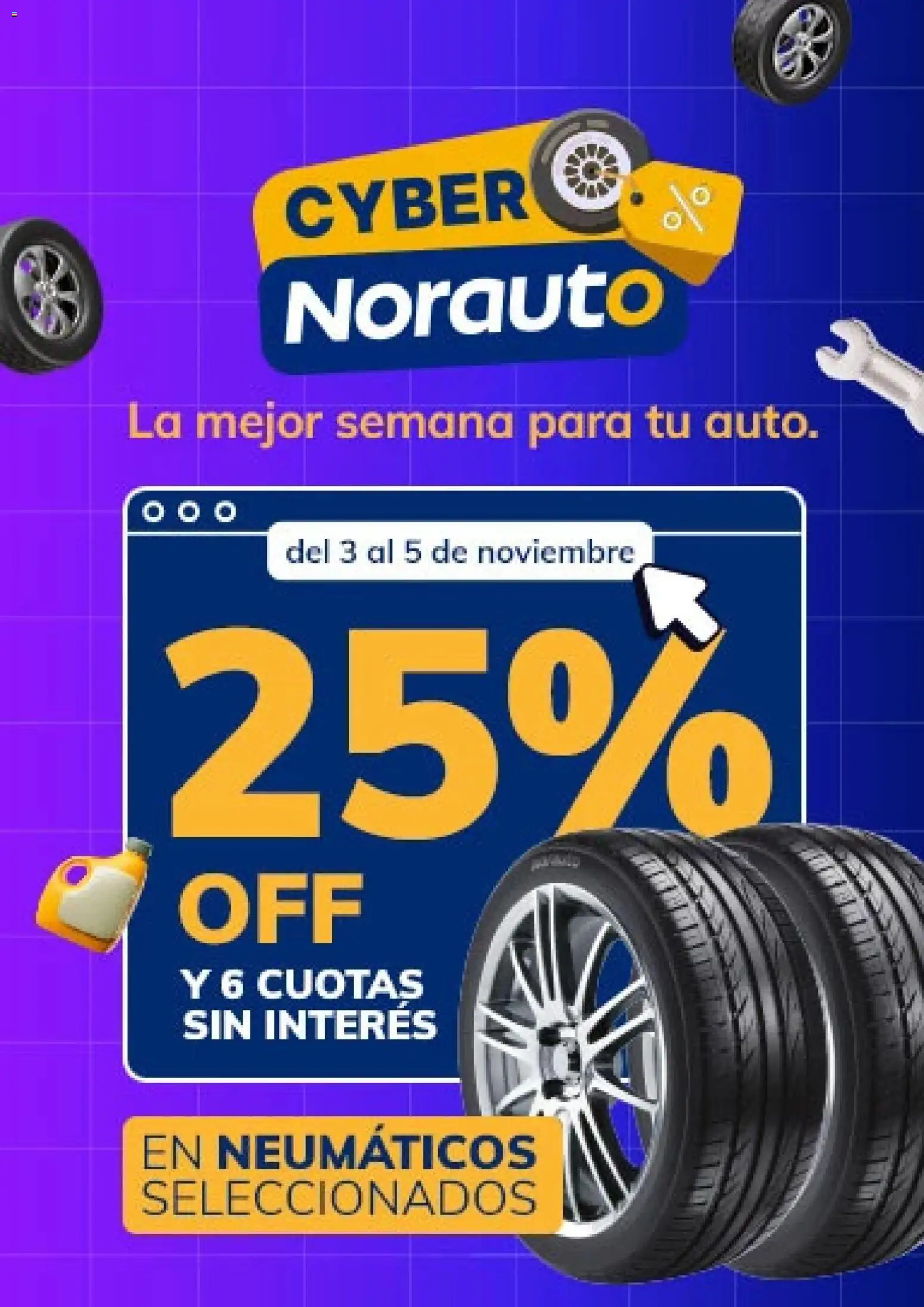 Vista previa del folleto de la tienda Norauto válido desde el 03/11/2025 