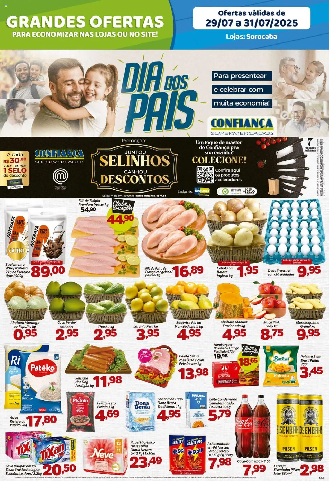 Confiança folheto "Ofertas da semana" válido a partir de 29/07/2025 - número de página 1