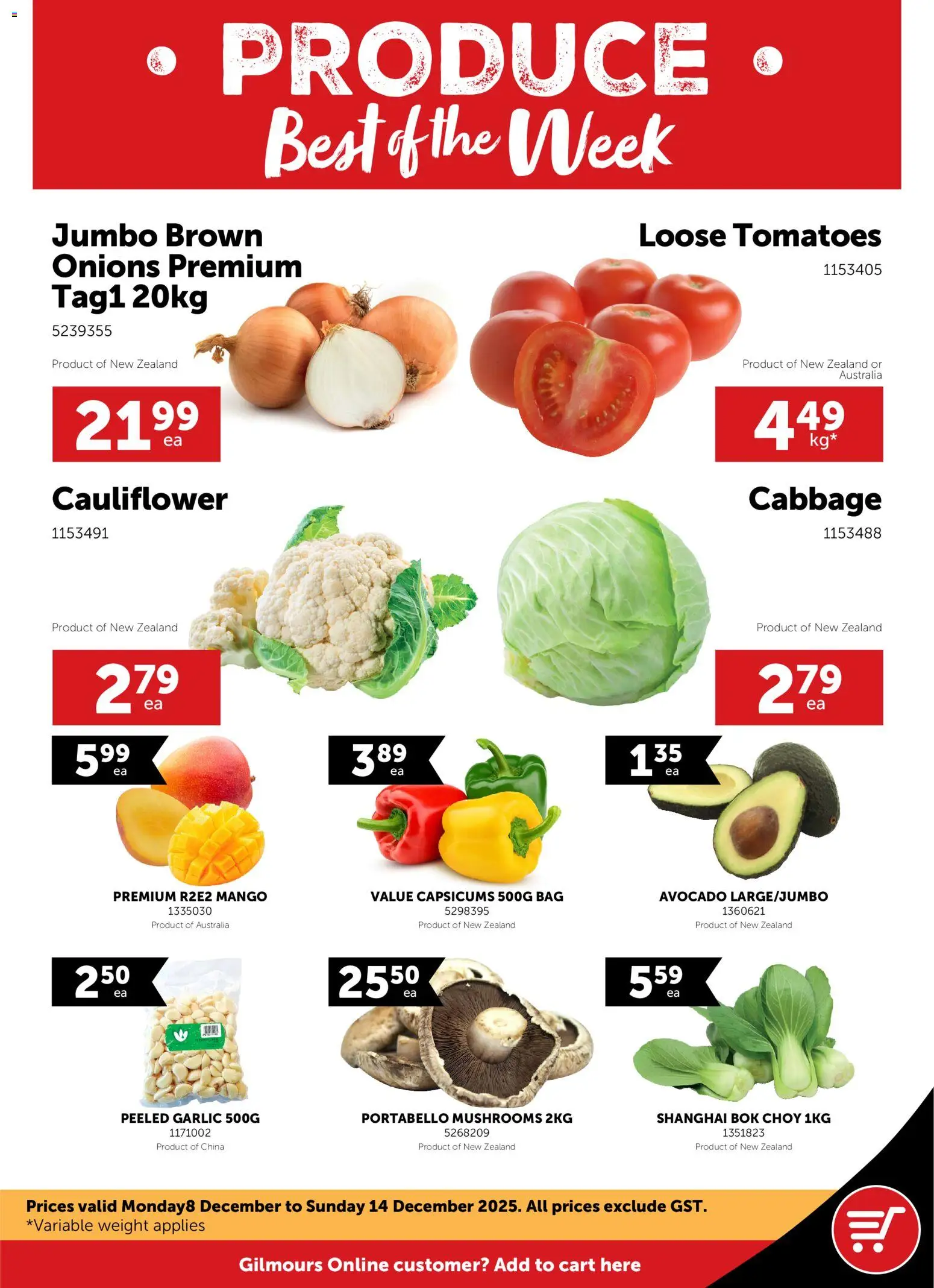 Preview of catalogue Catalogue from shop Gilmours valid 8 Nov 2025