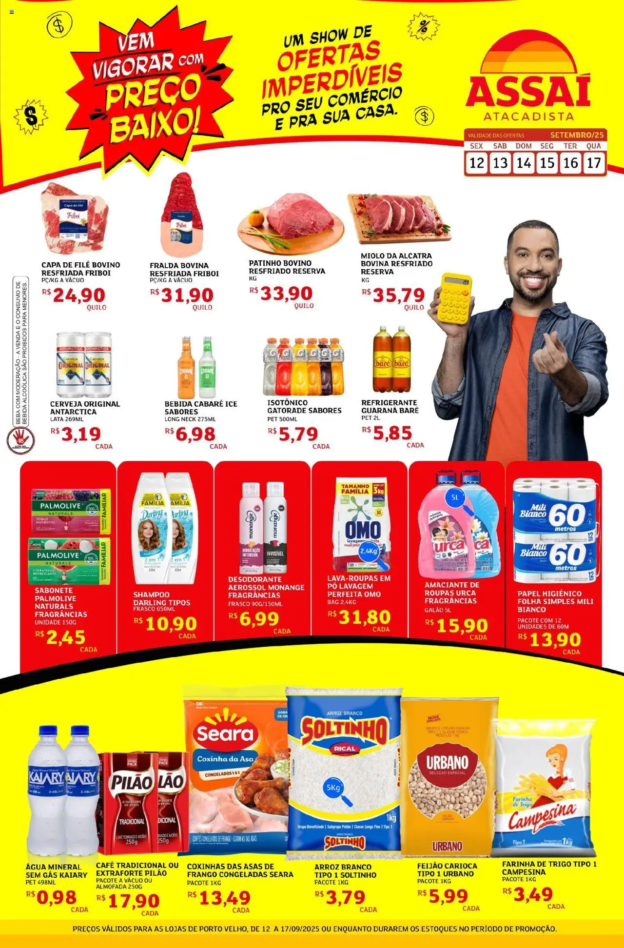 Assaí Atacadista folheto "Encarte - RO" válido a partir de 12/09/2025 - número de página 1