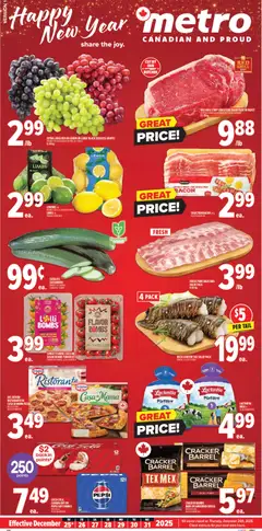 Preview of leaflet Alma from shop Metro is valid from Dec 25, 2025