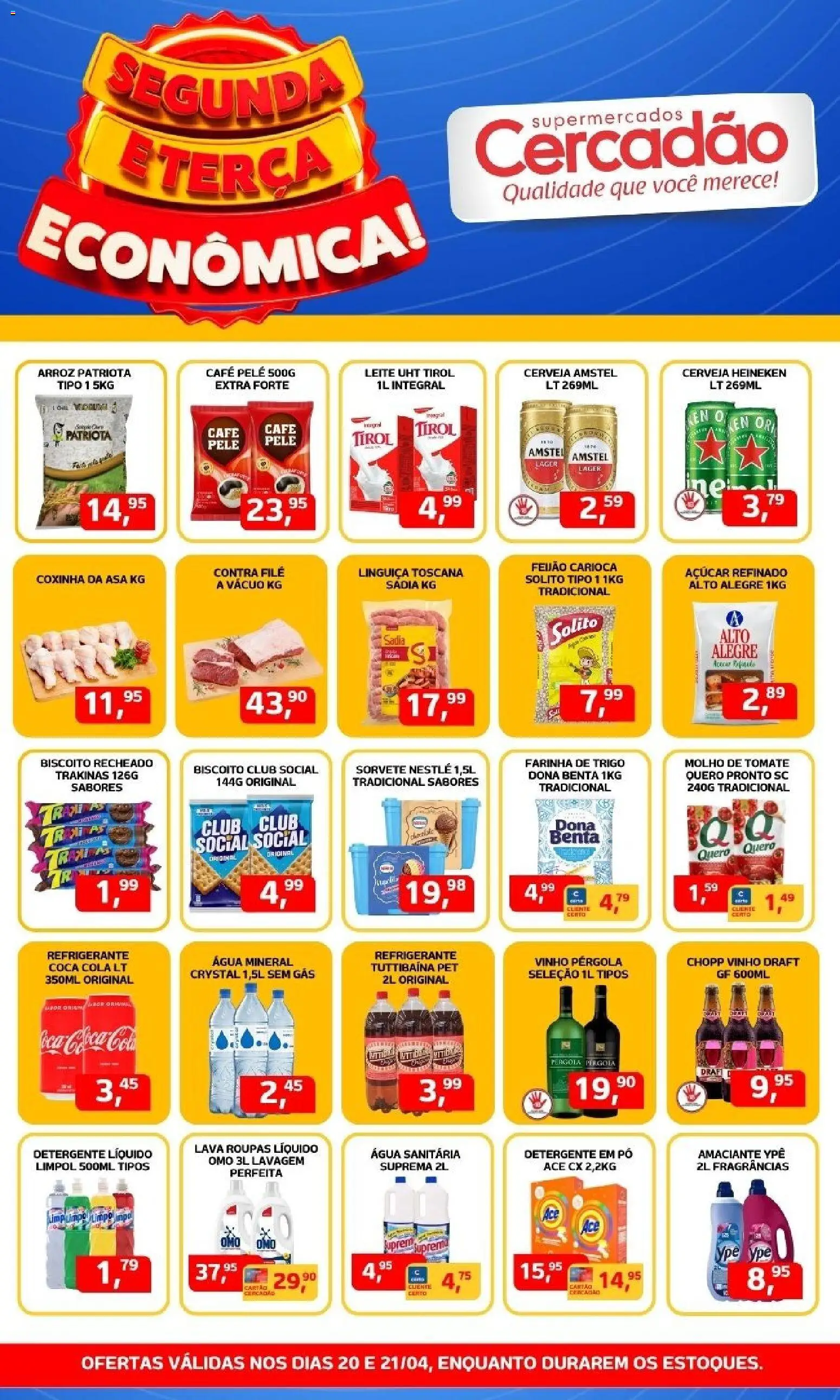 Pré-Visualização do folheto "Cercadão - Ofertas da semana" da loja Cercadão válido a partir de 20/04/2026