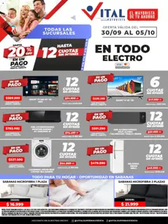 Vista previa del folleto de la tienda Vital válido desde el 30/09/2025 