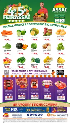Pré-Visualização do folheto "Encarte - DF" da loja Assaí Atacadista válido a partir de 03/12/2025