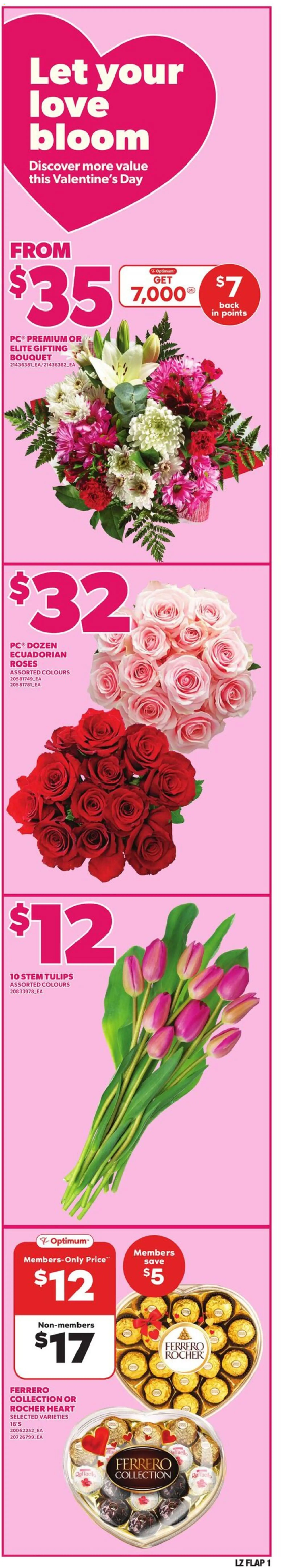 Preview of leaflet Weekly flyer / circulaire from shop Loblaws is valid from Feb 12, 2026