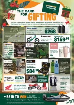 Preview of catalogue Card For Summer Gifting from shop Farmlands valid 1 Dec 2025