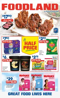 Preview of catalogue Catalogue from shop Foodland valid 14/01/2026