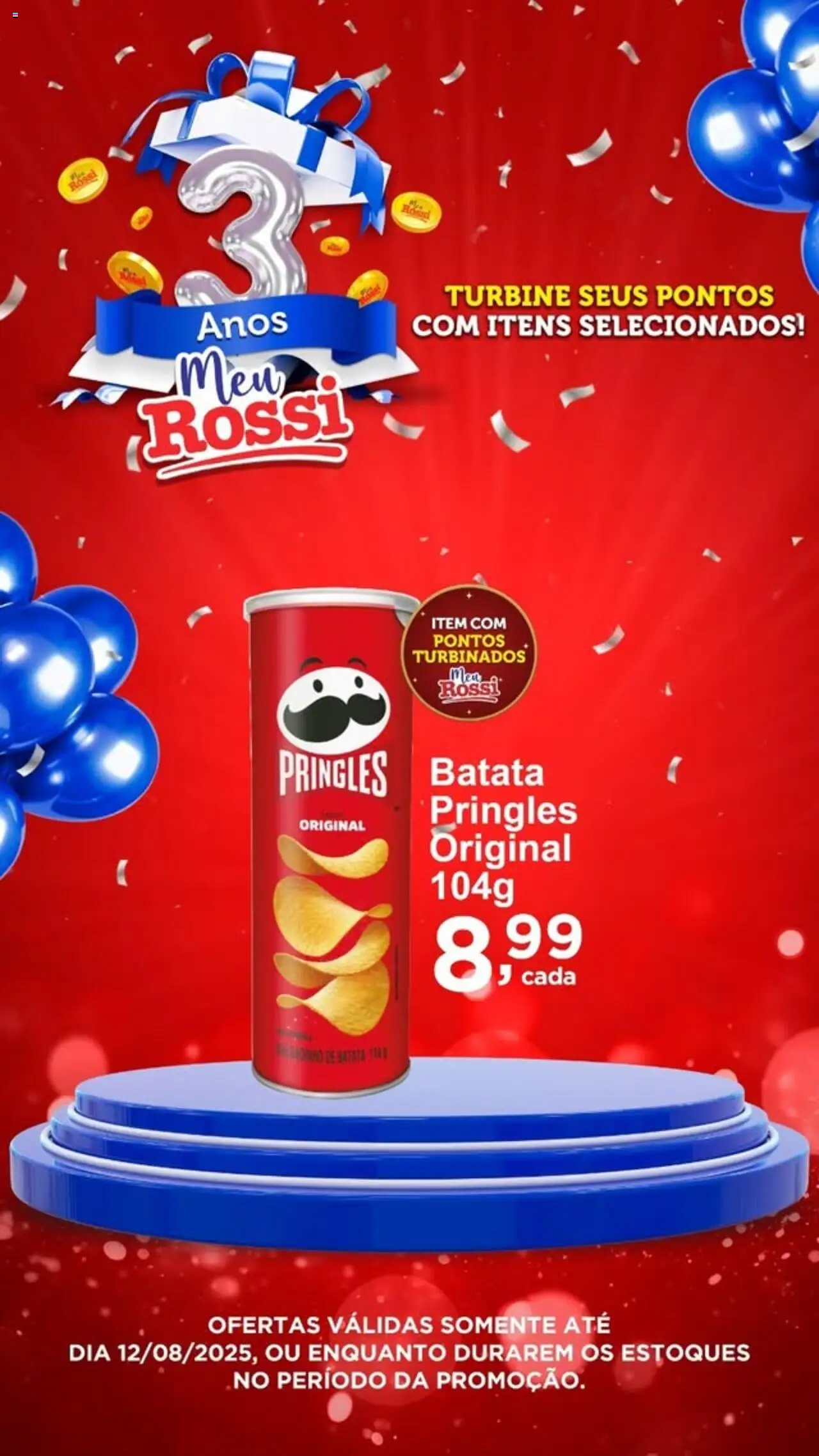 Rossi Supermercados folheto "Ofertas da semana" válido a partir de 08/08/2025 - número de página 1