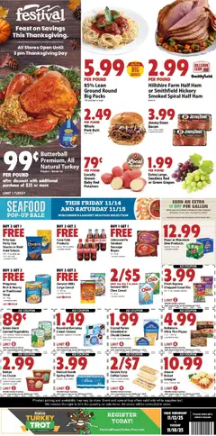 Ad Preview of Festival Foods Weekly Ad from 11/12/2025