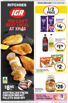 Preview of catalogue Ritchies VIC from shop IGA valid 12/11/2025