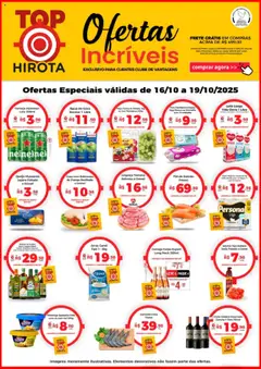Pré-Visualização do folheto "Ofertas Top" da loja Hirota Food válido a partir de 16/10/2025