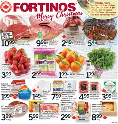 Preview of leaflet Brampton from shop Fortinos is valid from Dec 18, 2025