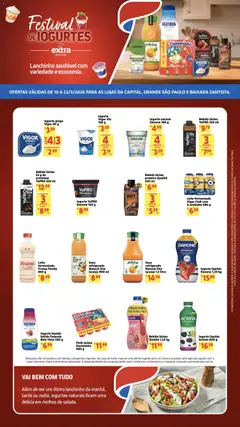 Pré-Visualização do folheto "Extra ofertas de Mercado Festival de Iogurtes" da loja Extra válido a partir de 10/03/2026