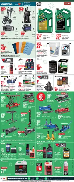 Preview of leaflet Weekly Flyer from shop Canadian Tire is valid from Nov 20, 2025 | Page: 24