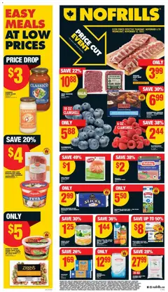 Un aperçu du dépliant Weekly Flyer - AB du magasin No Frills est valide à partir 6 nov. 2025