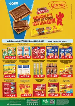 Pré-Visualização do folheto "Ofertas Biscoitos" da loja Mart Minas válido a partir de 07/11/2025