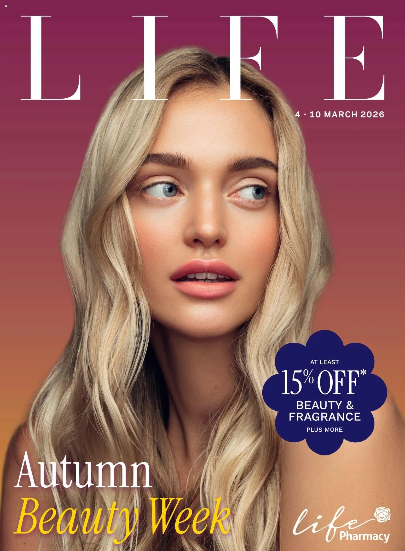 Preview of catalogue Life Pharmacy Life from shop Life Pharmacy valid 4 Mar 2026