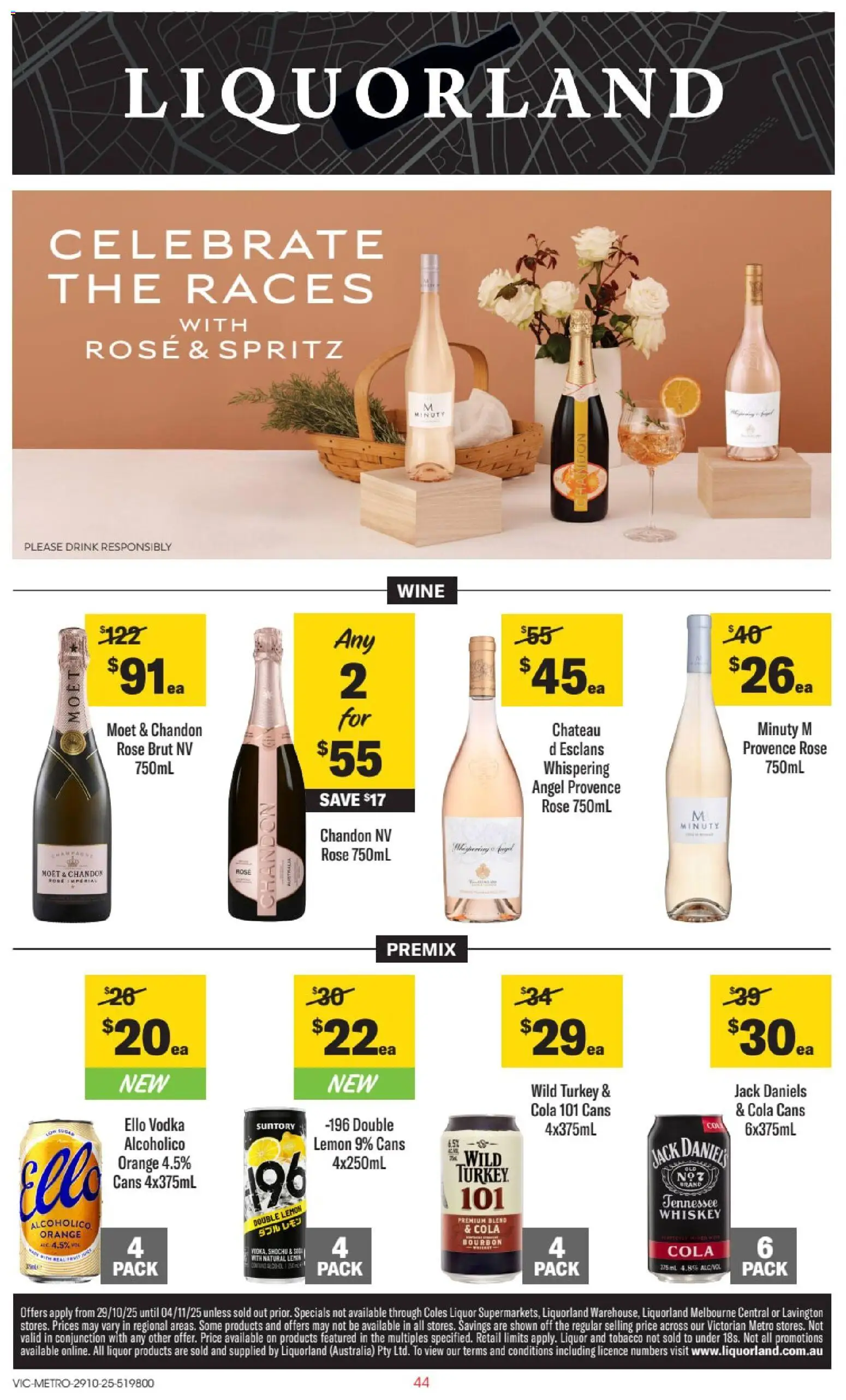 Preview of catalogue Catalogue VIC from shop Liquorland valid 29/10/2025