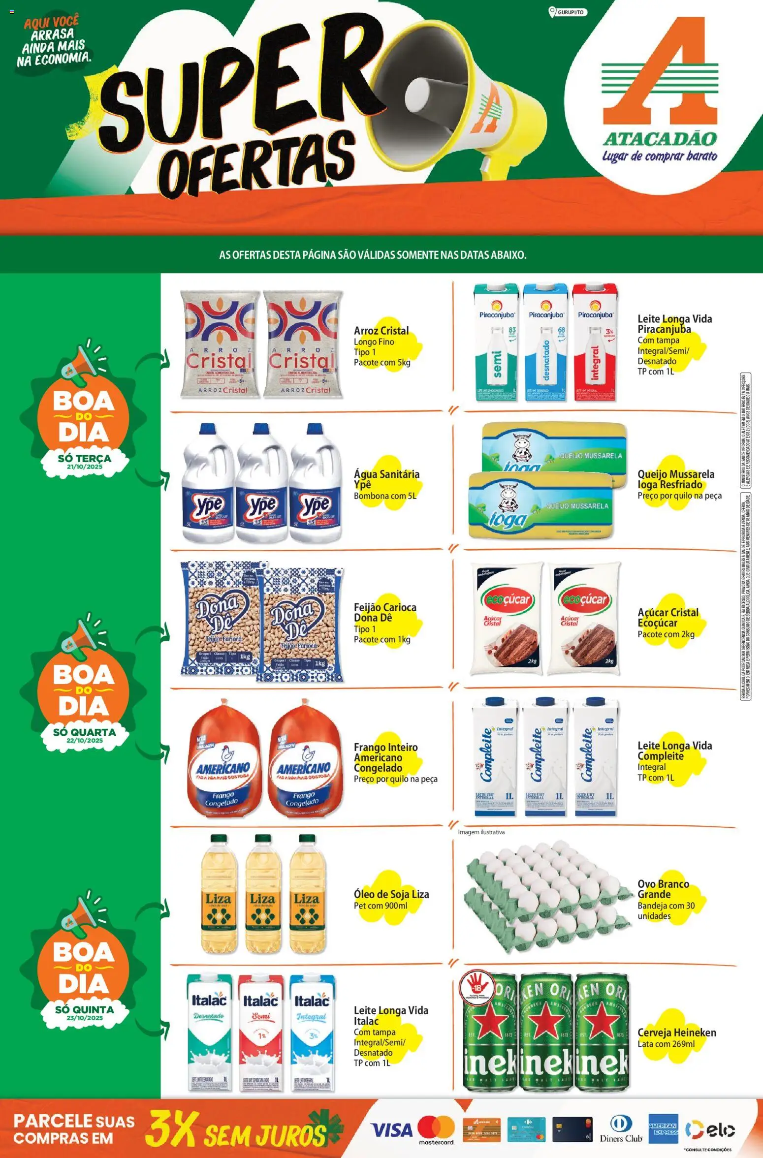 Atacadão folheto "Ofertas - TO" válido a partir de 21/10/2025 - número de página 1