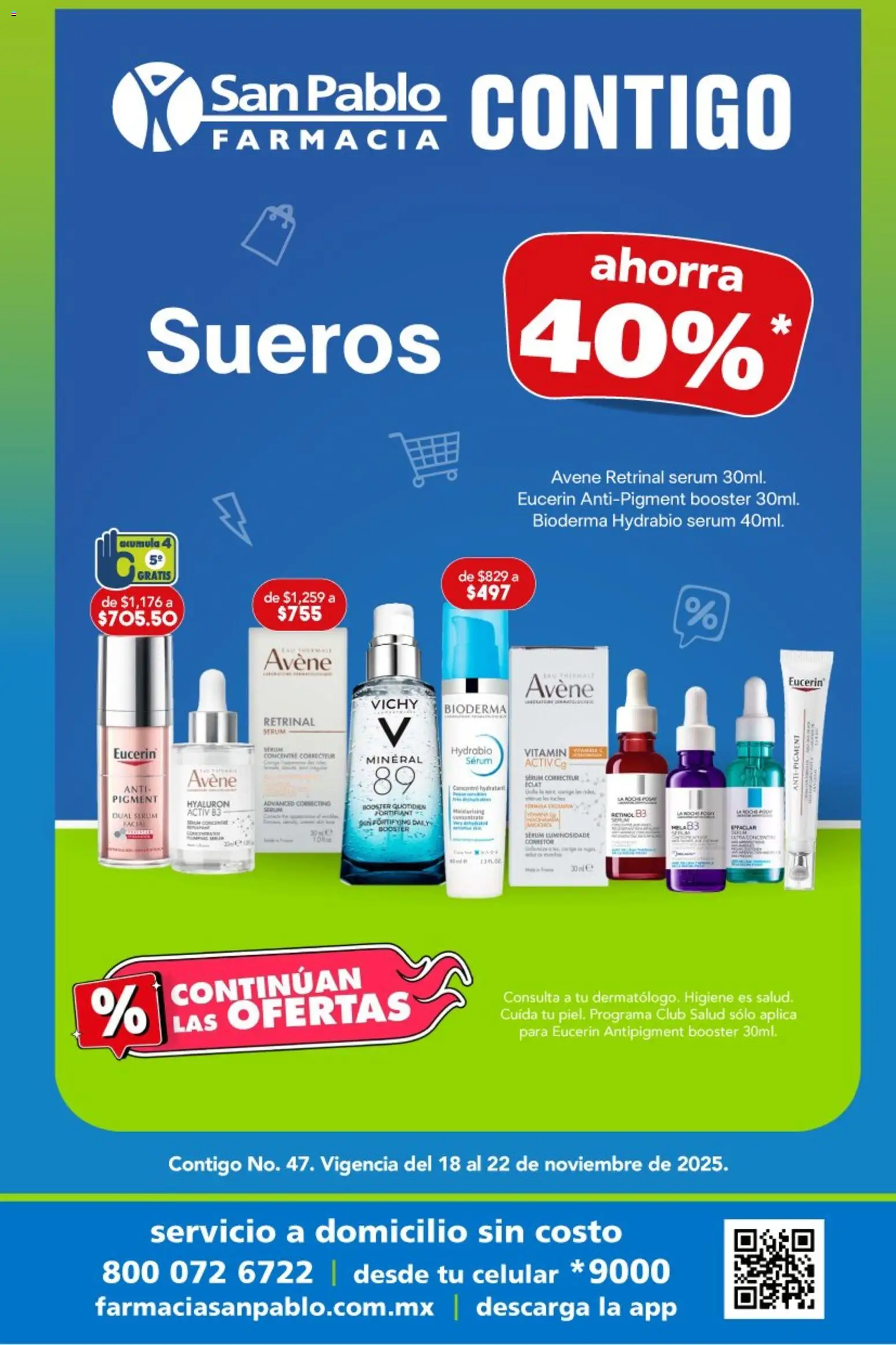 Vista previa las ofertas de la tienda Farmacia San Pablo - Catálogo desde el 18/11/2025 