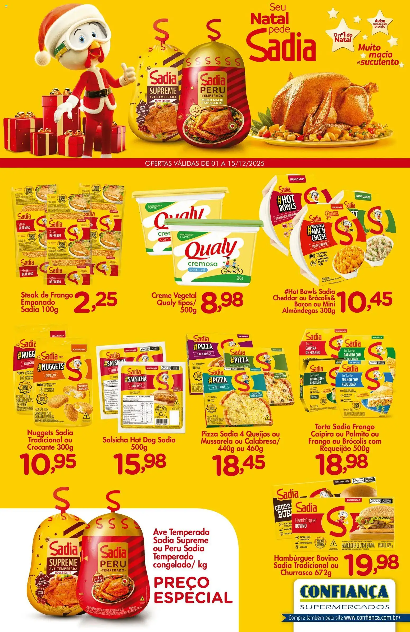 Pré-Visualização do folheto "Ofertas BRF" da loja Confiança válido a partir de 01/12/2025