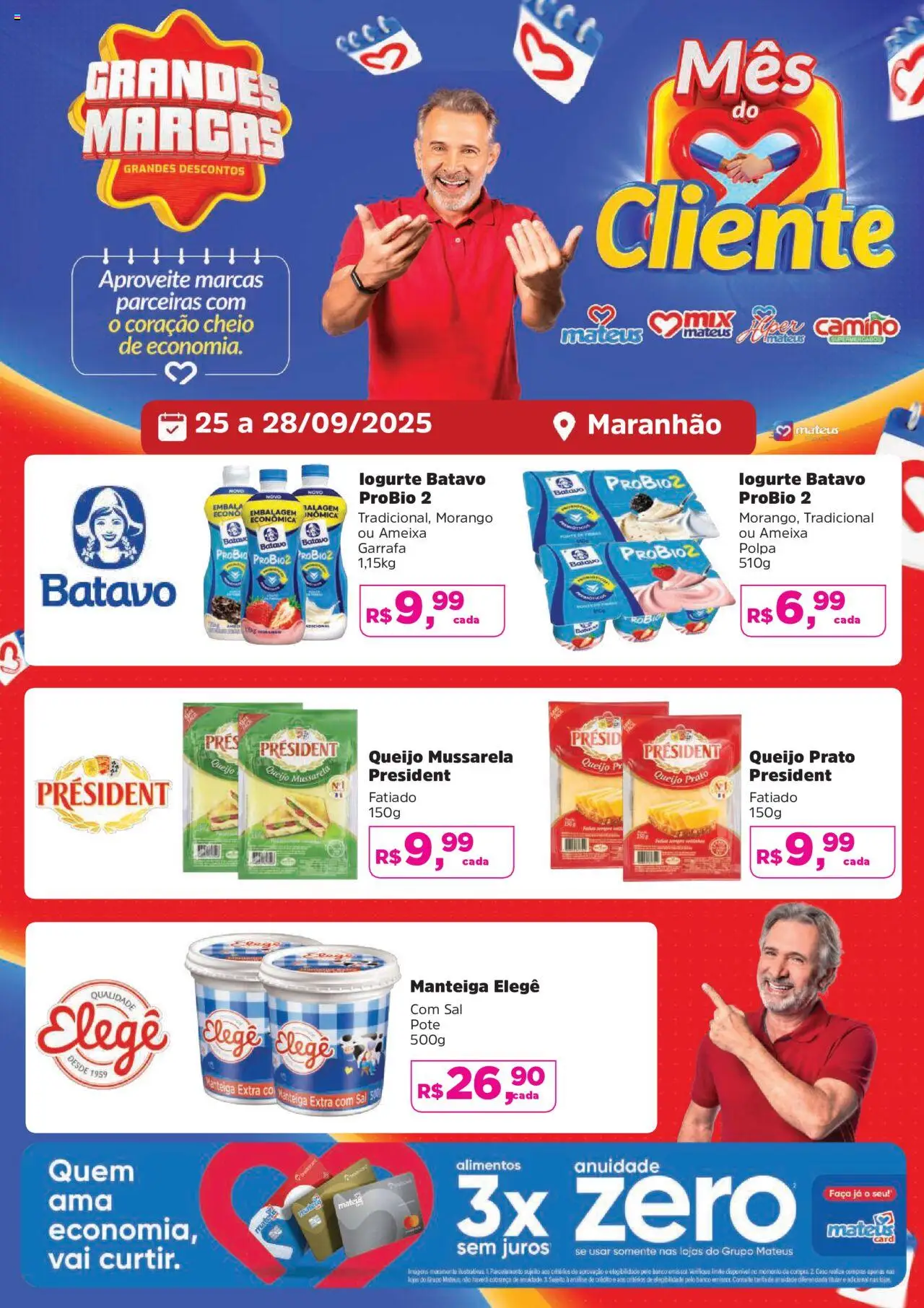 Mateus folheto "Ofertas Grandes Marcas" válido a partir de 25/09/2025 - número de página 1