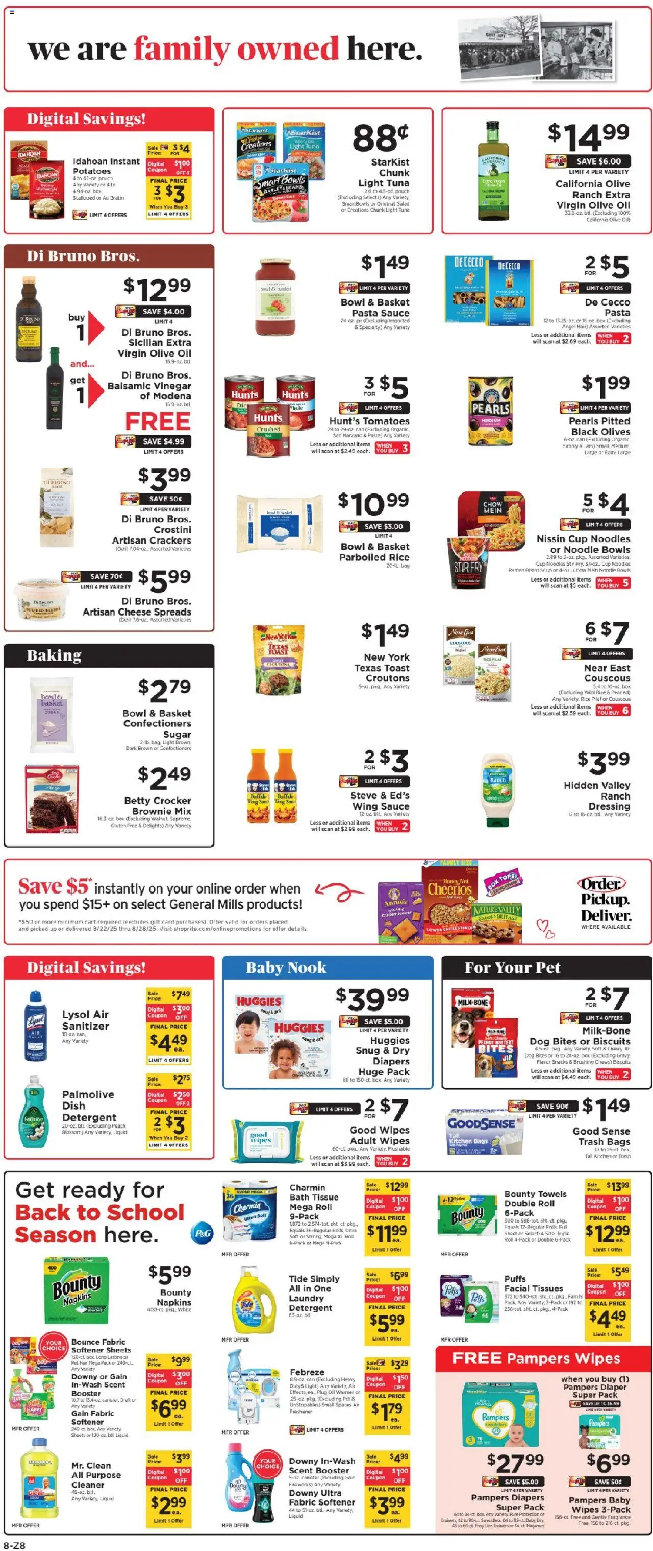 ShopRite Circular from 08/22/2025 >> Weekly Ad, flyer - Page number 9