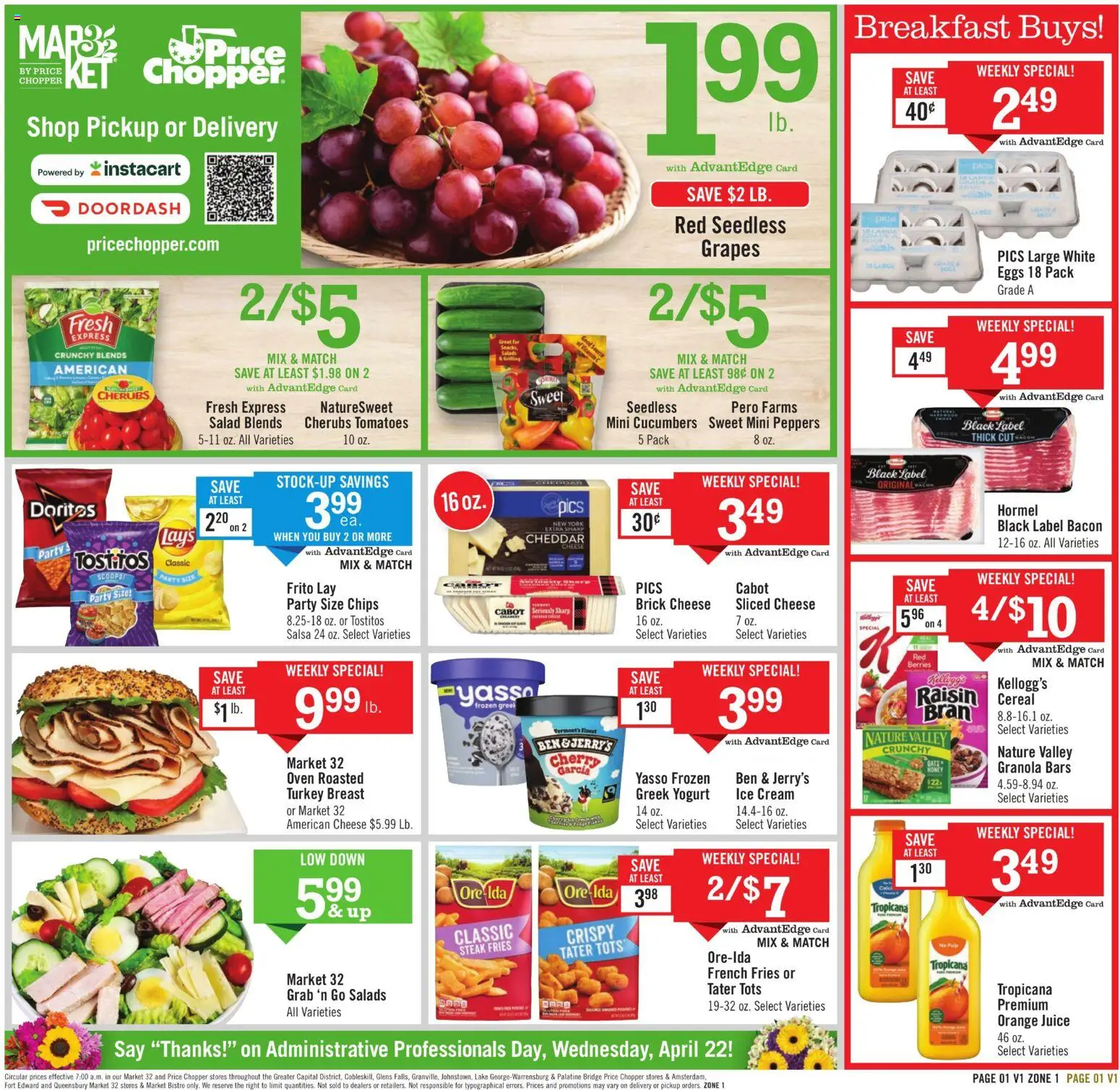 Ad Preview of Price Chopper Price Chopper Weekly Ad from 04/19/2026