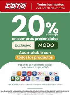 Vista previa del folleto de la tienda Coto válido desde el 01/03/2026 