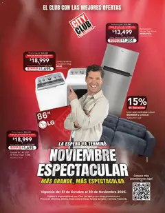 Vista previa las ofertas de la tienda City Club - Buen Fin desde el 31/10/2025 
