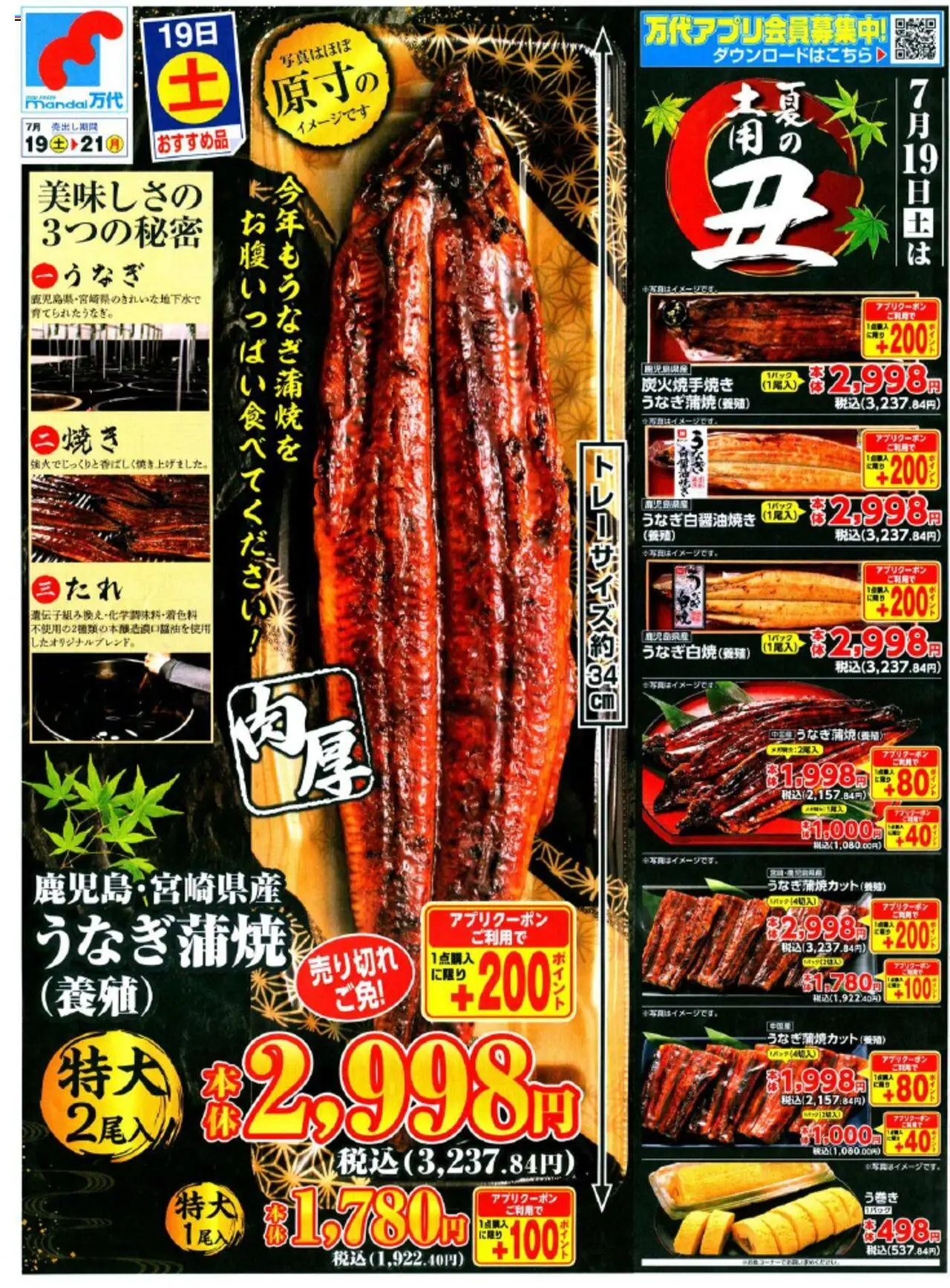 万代ショッチラシプは 2025/07/19から有効 - ページ番号 1