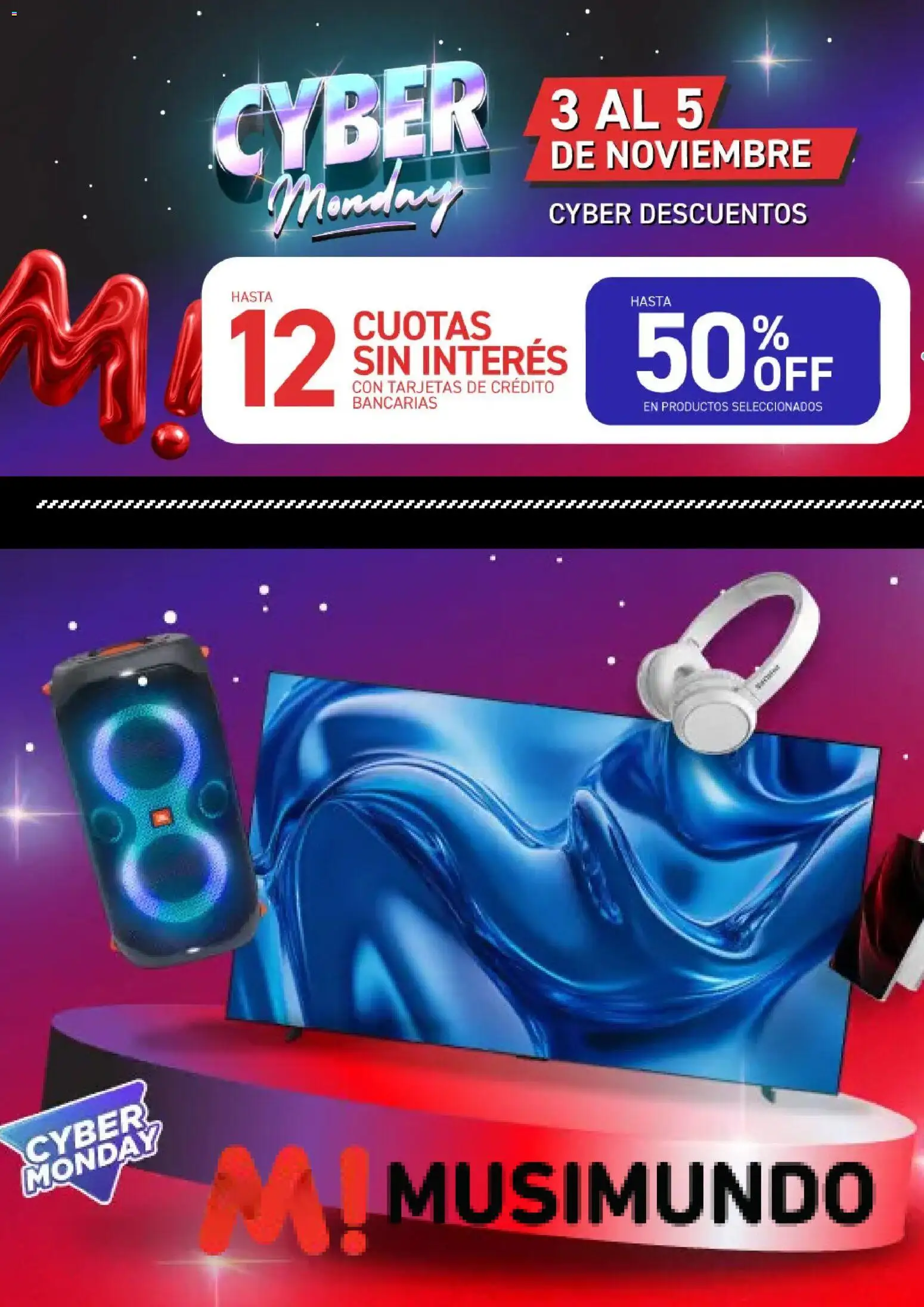 Vista previa del folleto de la tienda Musimundo válido desde el 03/11/2025 