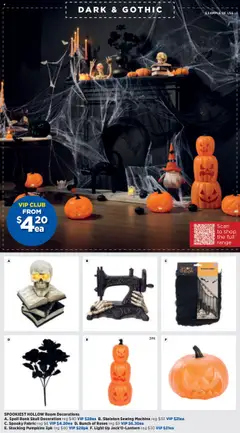 Preview of catalogue Creative: Home of Halloween from shop Spotlight valid 24/09/2025 | Page: 20