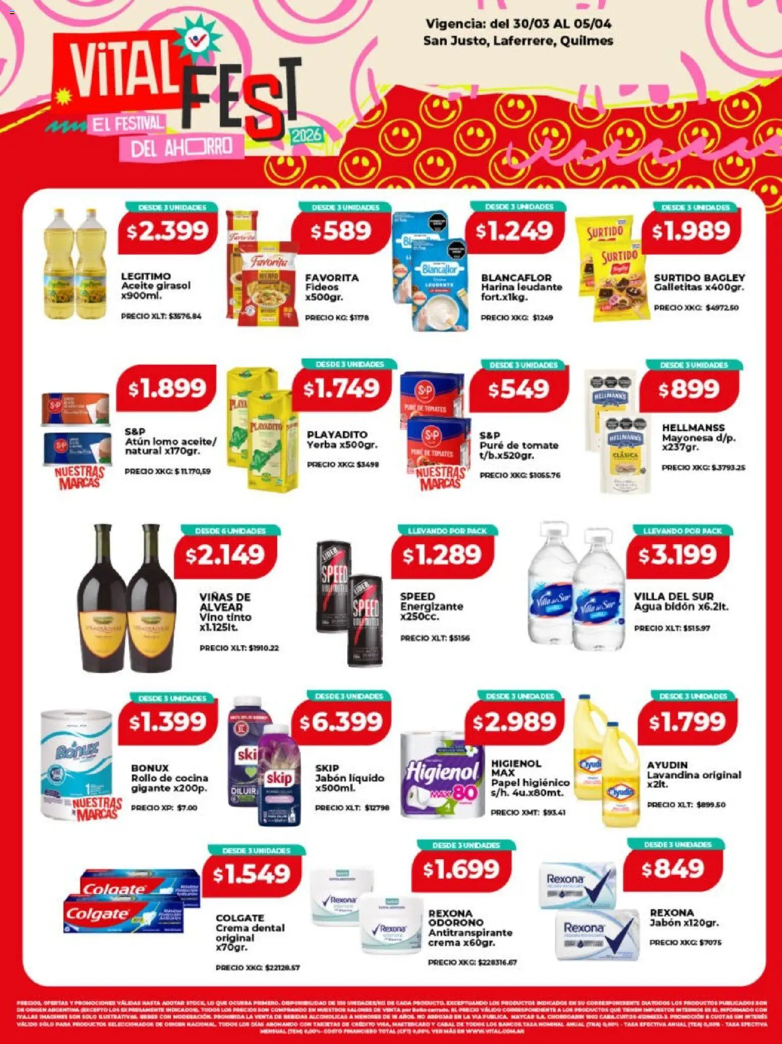 Vista previa del folleto de la tienda Vital válido desde el 30/03/2026 