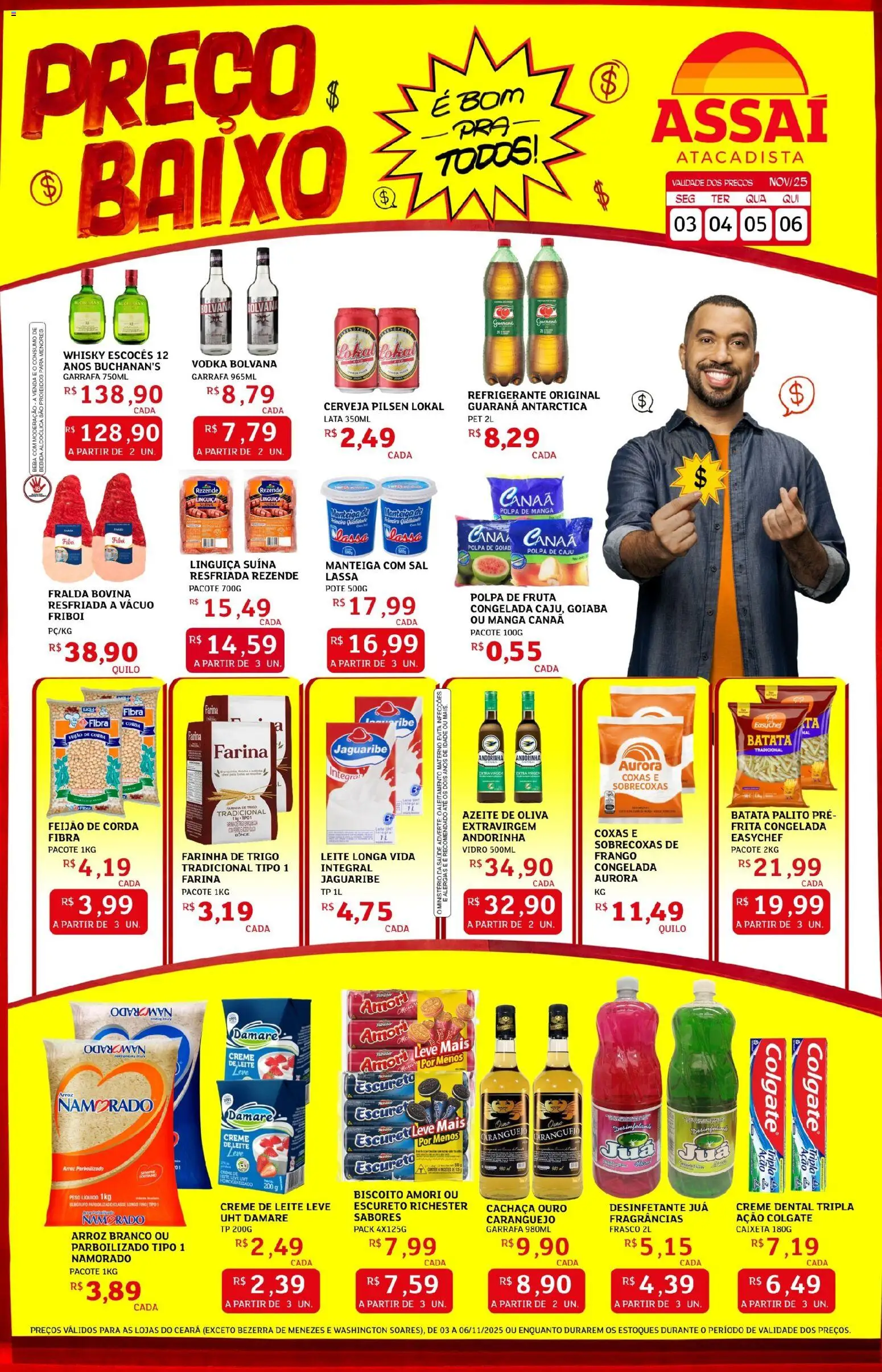 Pré-Visualização do folheto "Encarte - CE" da loja Assaí Atacadista válido a partir de 03/11/2025