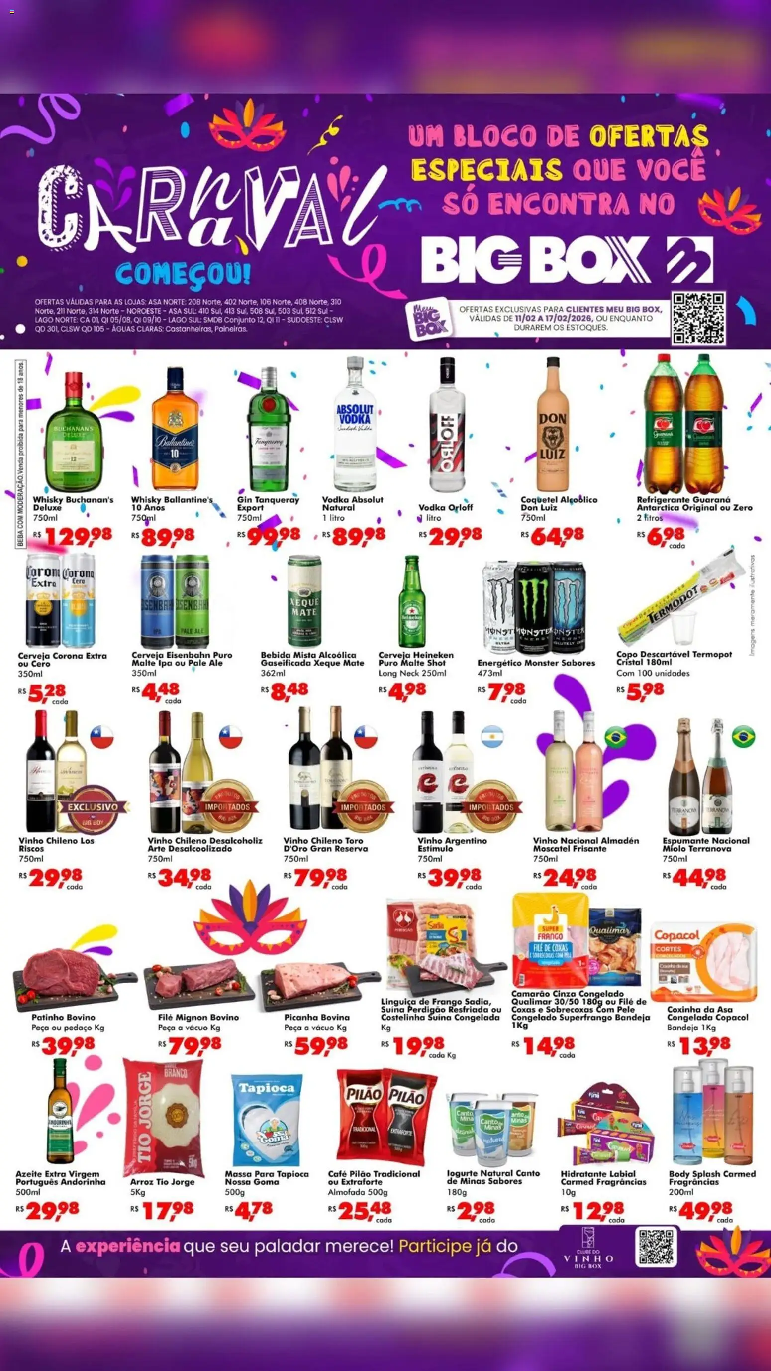 Pré-Visualização do folheto "Ofertas da semana" da loja Big Box válido a partir de 11/02/2026
