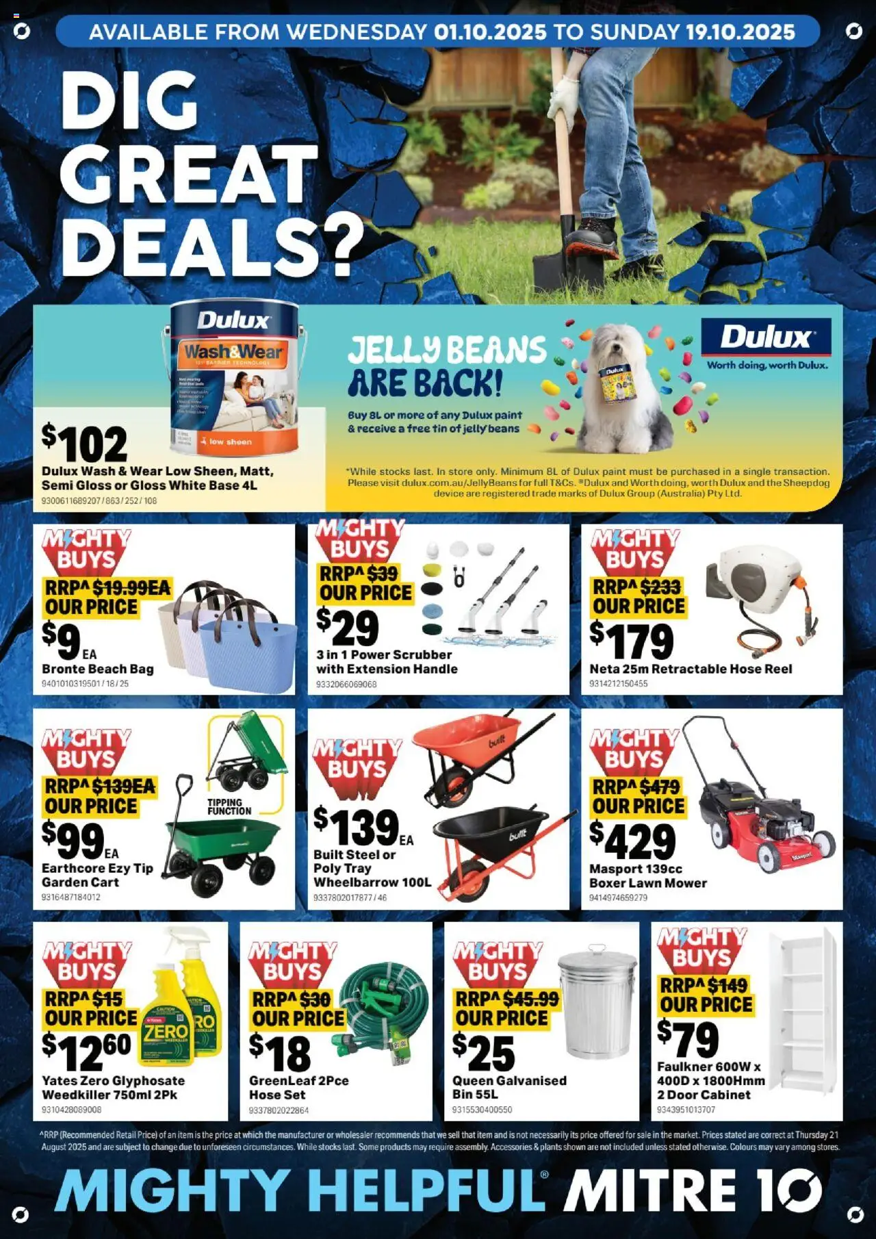 Mitre 10 catalogue valid from 01/10/2025 - page 1