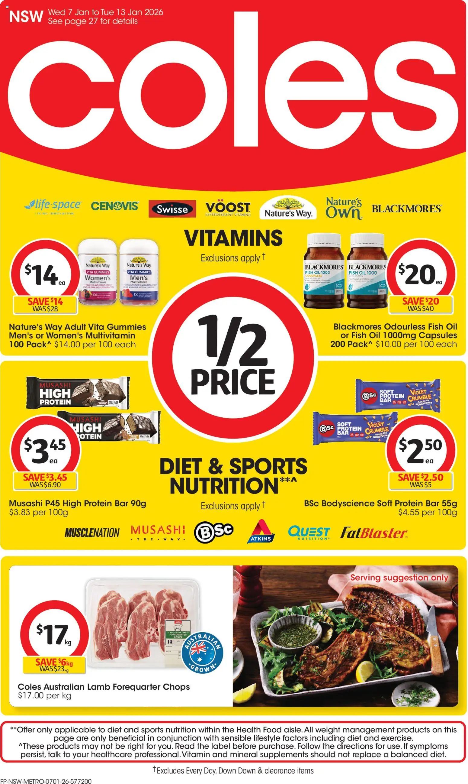 Preview of catalogue Catalogue from shop Coles valid 07/01/2026