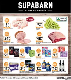 Preview of catalogue Catalogue from shop Supabarn valid 25/02/2026