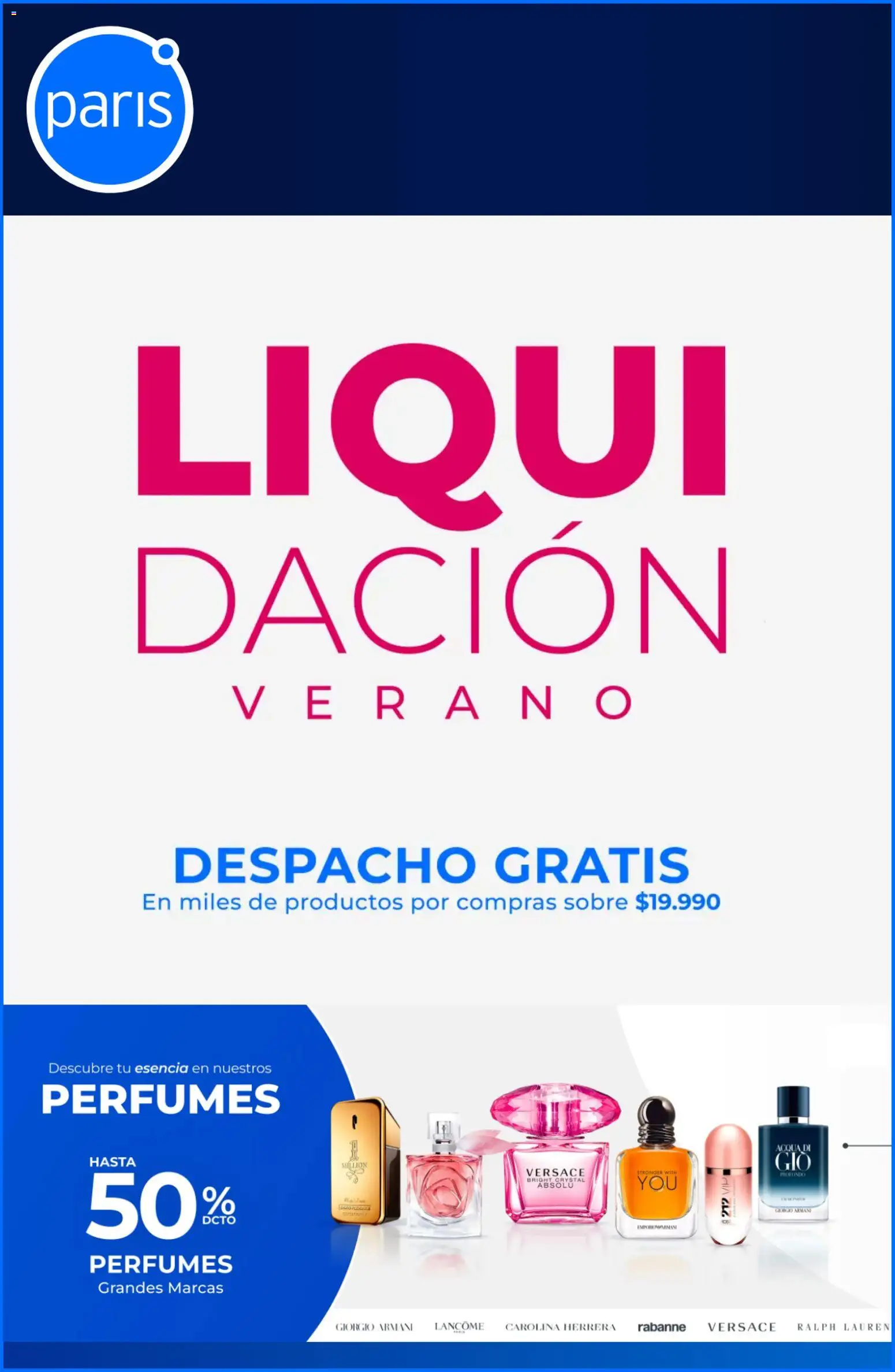 Folleto de la tienda Paris válido desde el 29.12.2025 