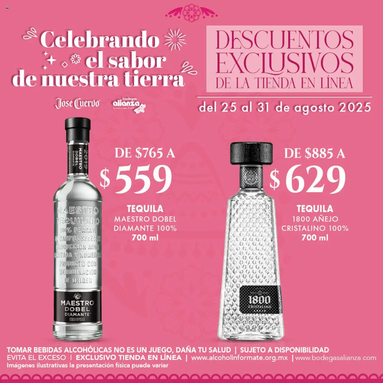Catálogo Descuentos Exclusivos Bodegas Alianza y sus promociones válidas desde el 25/08/2025 - Número de página 1