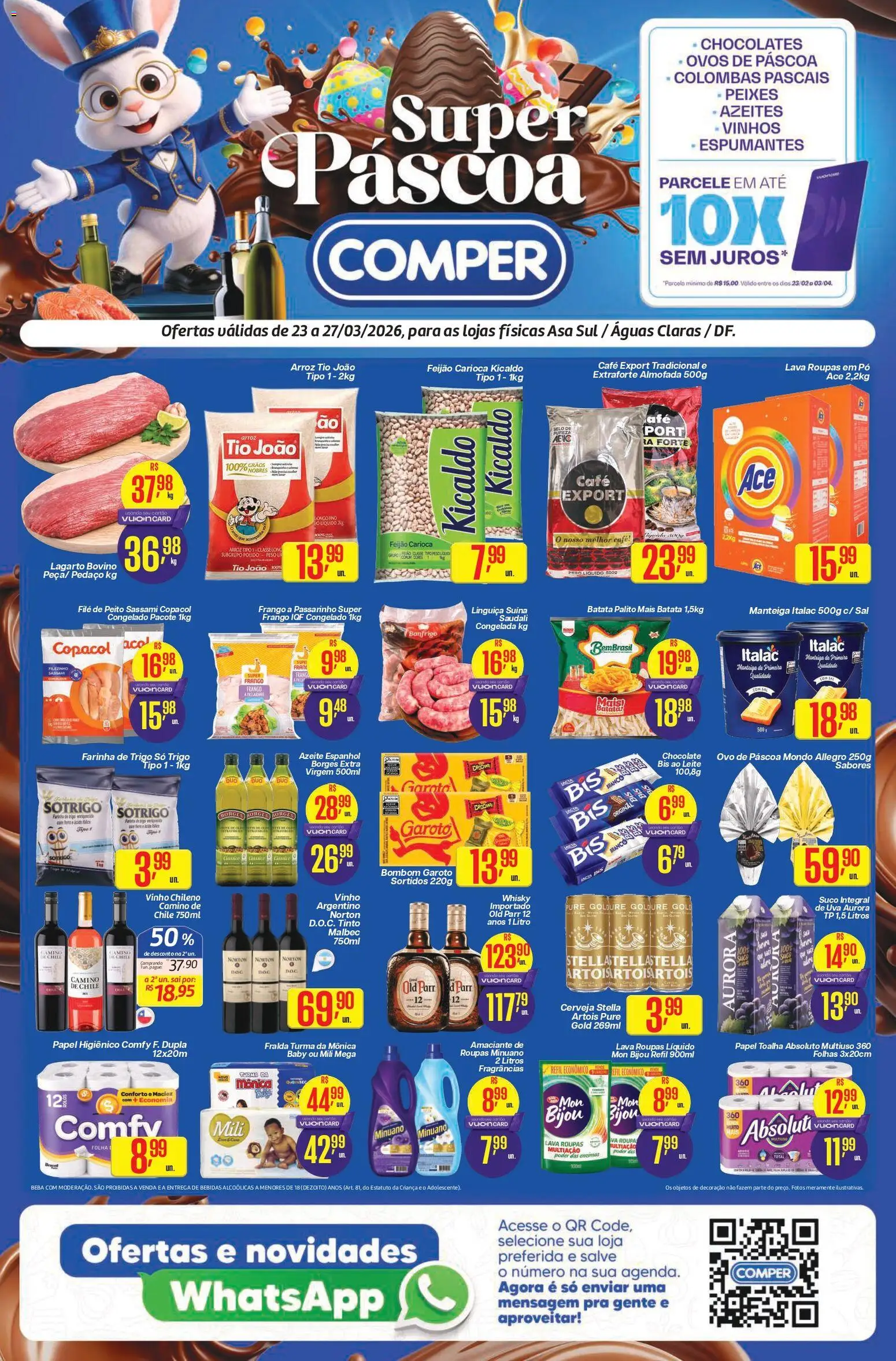 Pré-Visualização do folheto "Comper - Ofertas da semana" da loja Comper válido a partir de 23/03/2026