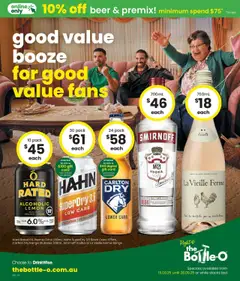 Preview of catalogue Catalogue Charleville, Collinsville, Gladstone from shop The Bottle-O valid 15/09/2025