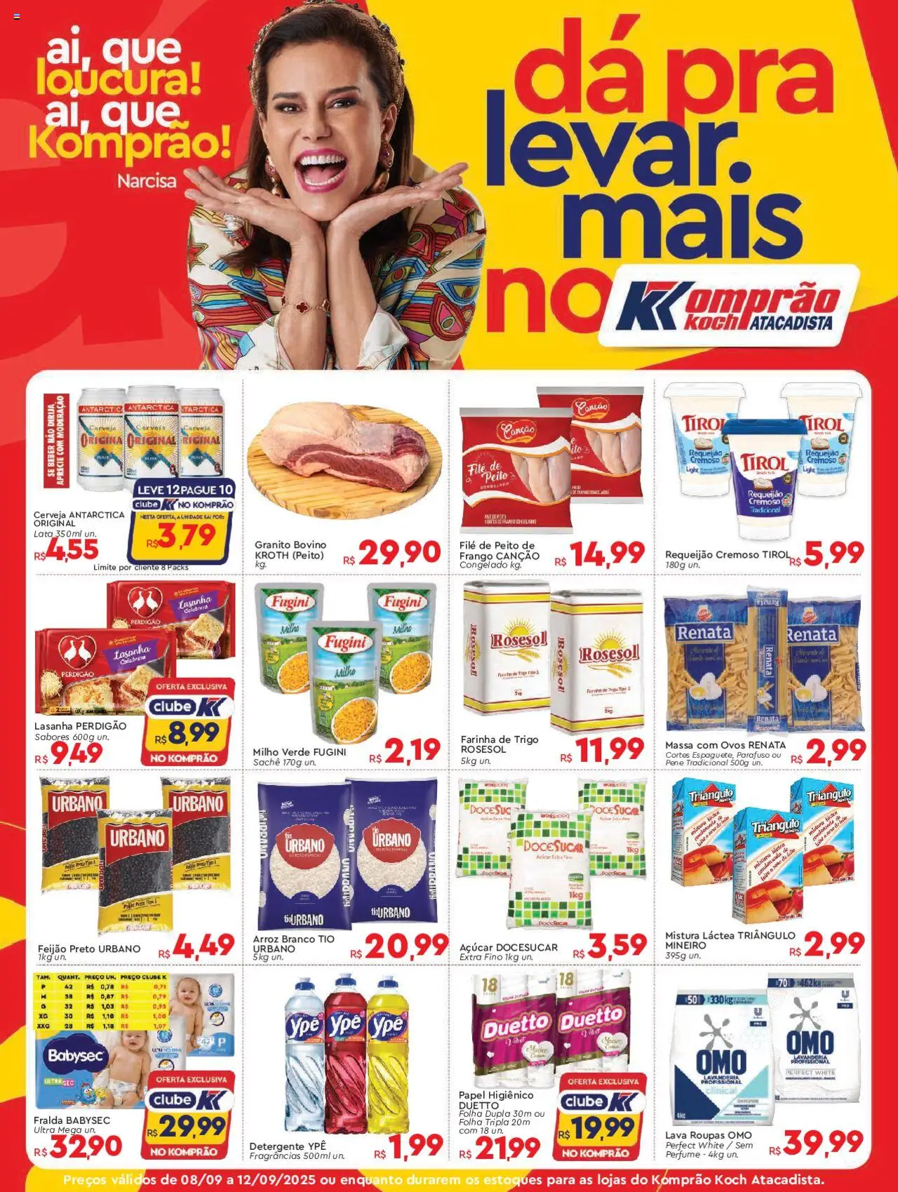 Komprao Atacadista folheto "Ofertas da semana" válido a partir de 08/09/2025 - número de página 1