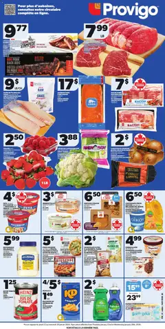 Un aperçu du dépliant Weekly flyer / circulaire du magasin Provigo est valide à partir 22 janv. 2026