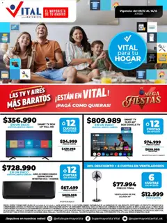 Vista previa del folleto de la tienda Vital válido desde el 08/12/2025 